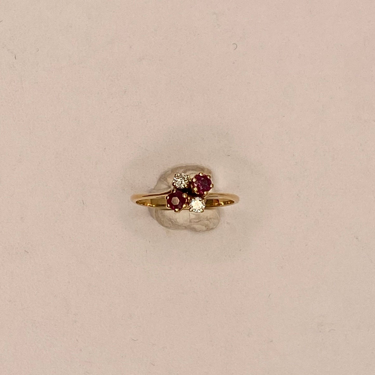 Bague en Or Jaune 18K Taille-51