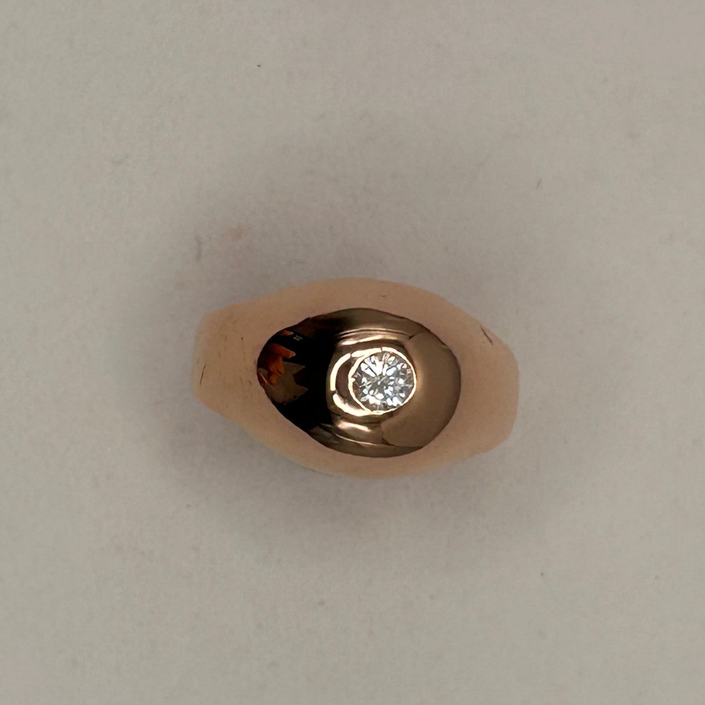 Jonc en Or Jaune 18K Taille-51/52