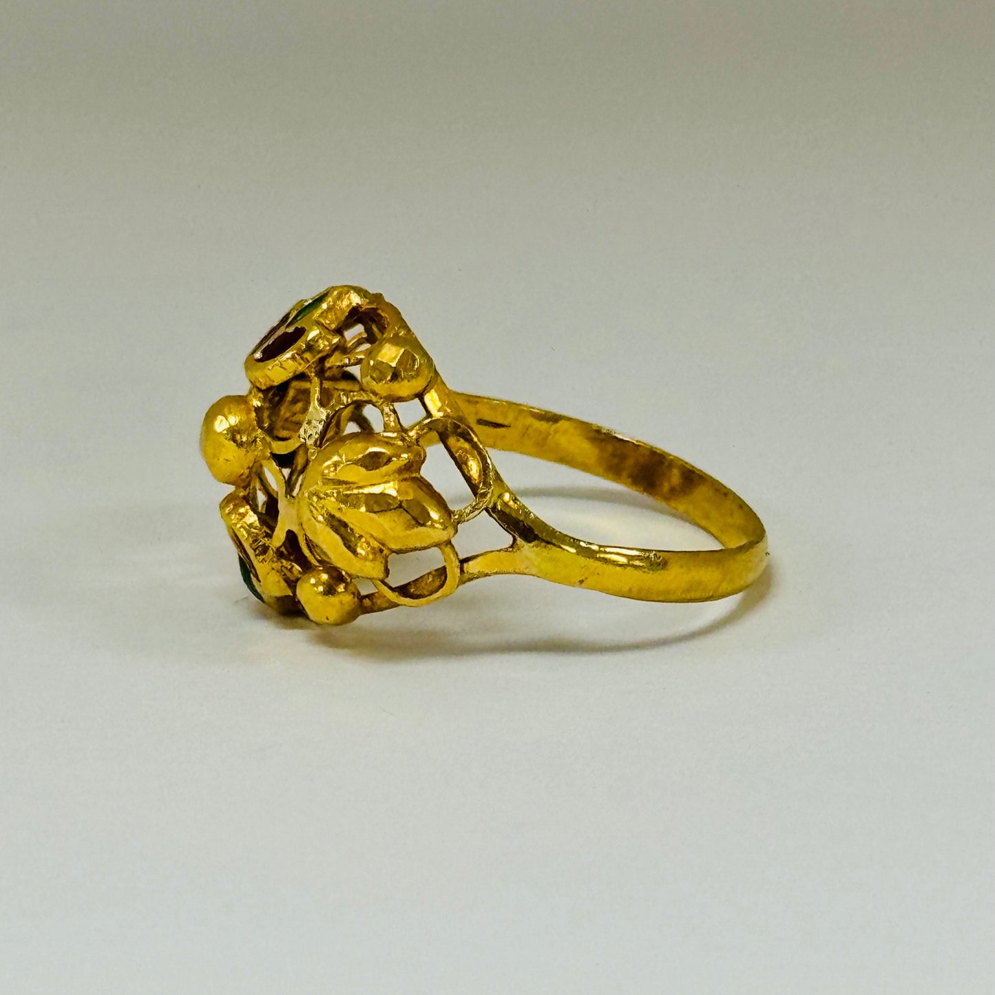BaguesTank en Or Jaune 22k Taille-54