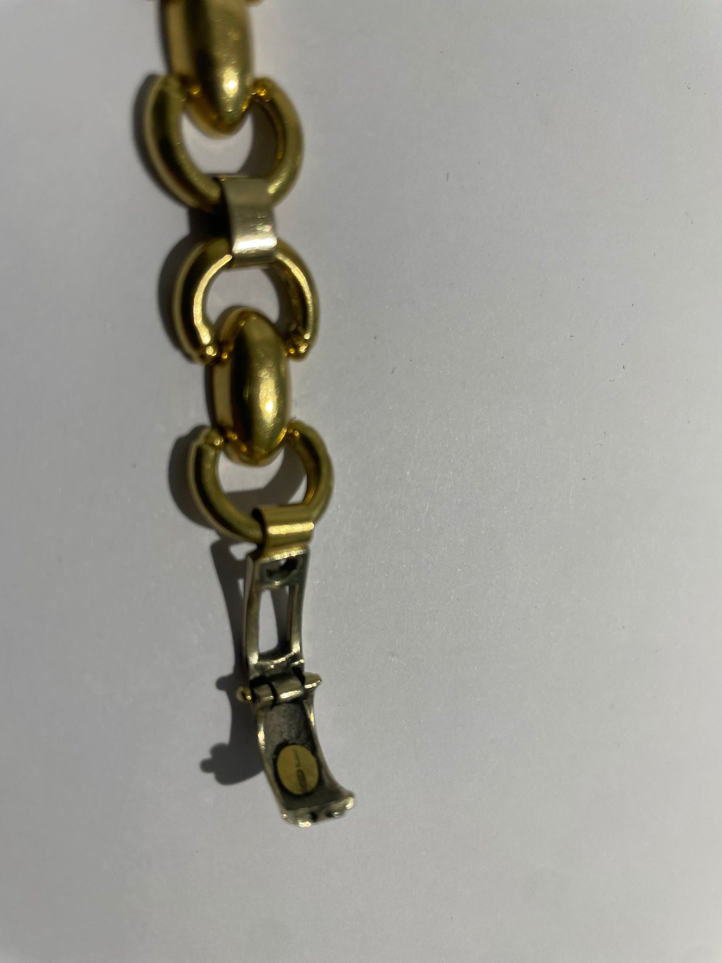 Bracelet Maillon Jaseron Or Jaune 18k - 19.19 Grs