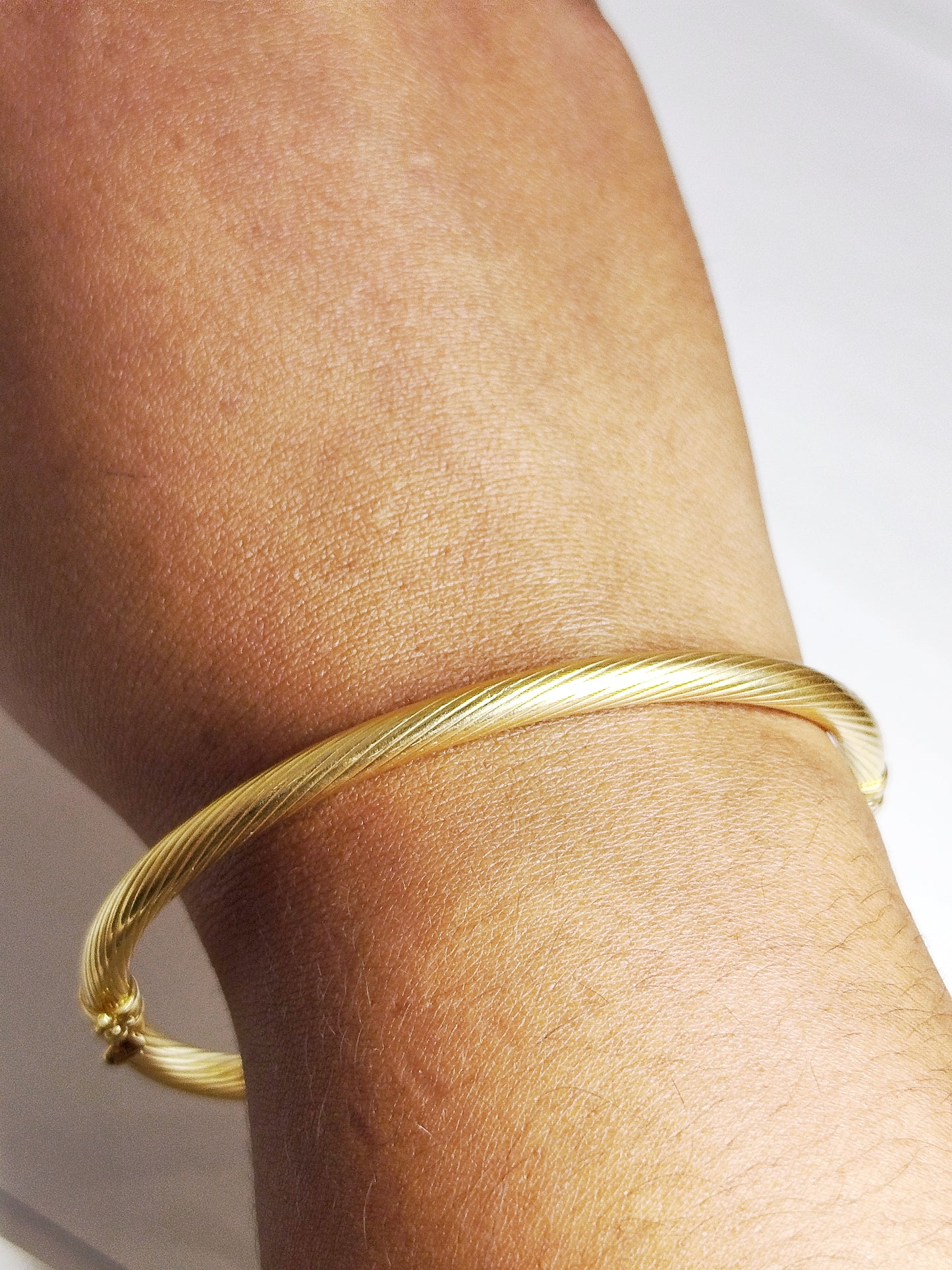 Jonc en Or Jaune 18K 7.18 Grs