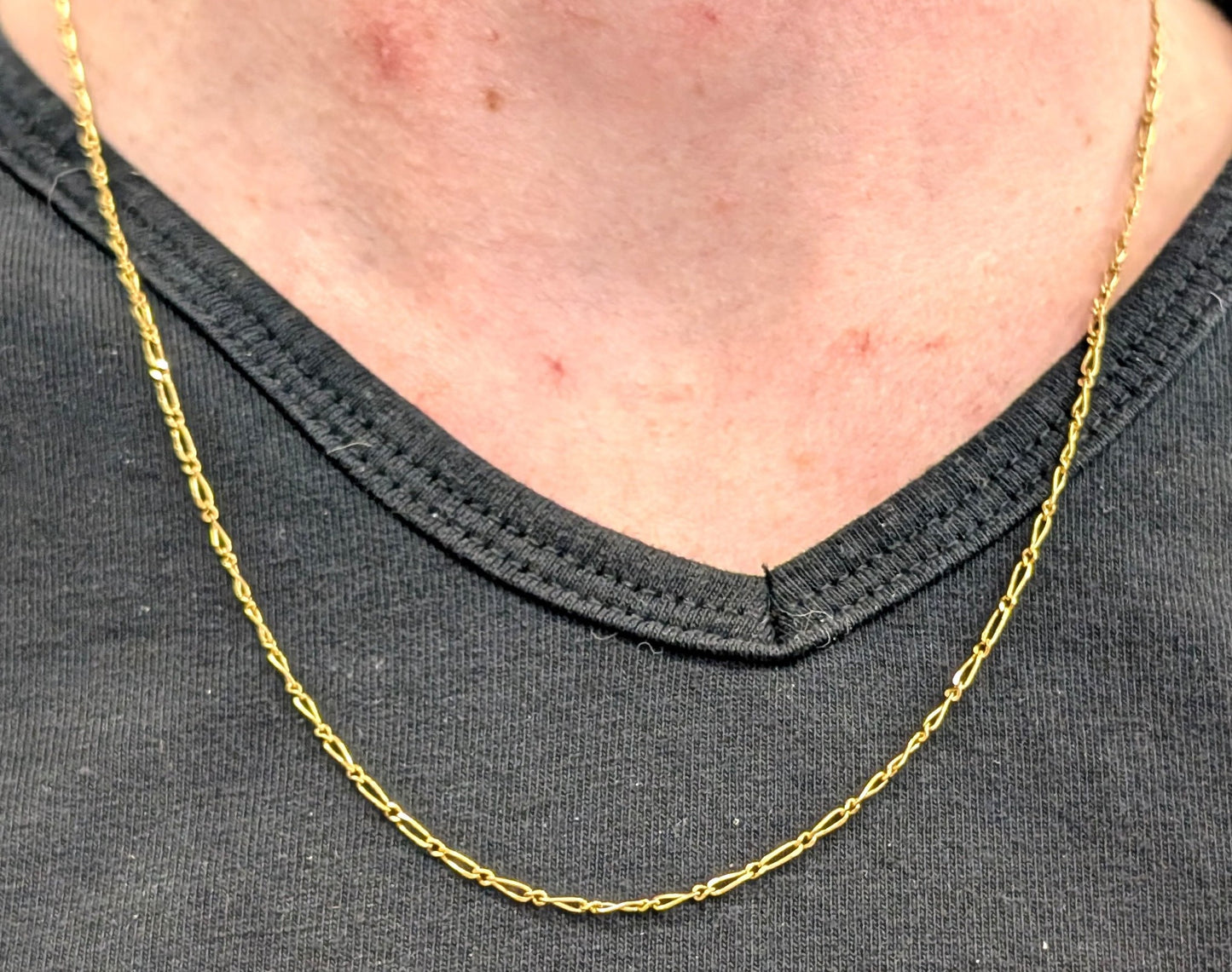 Collier Princesse en Or Jaune 18K 3.37 Grs