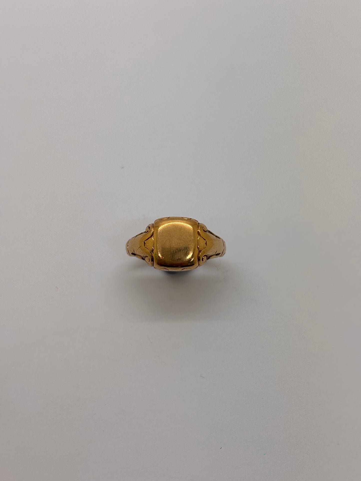 Bague en or jaune 18K Taille-53