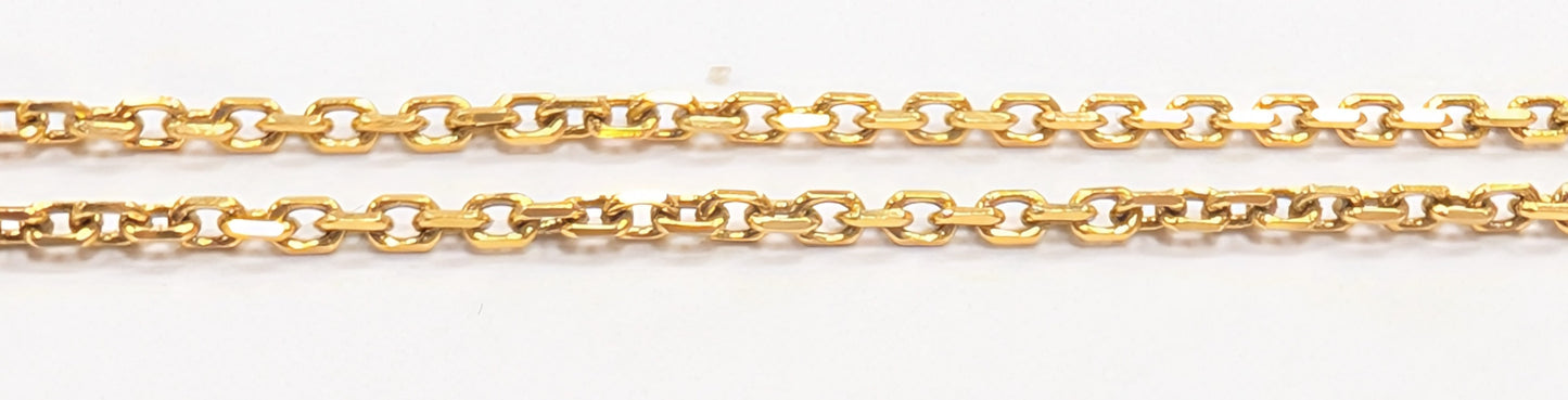 Collier Princesse en Or Jaune 18k 4.94 Grs