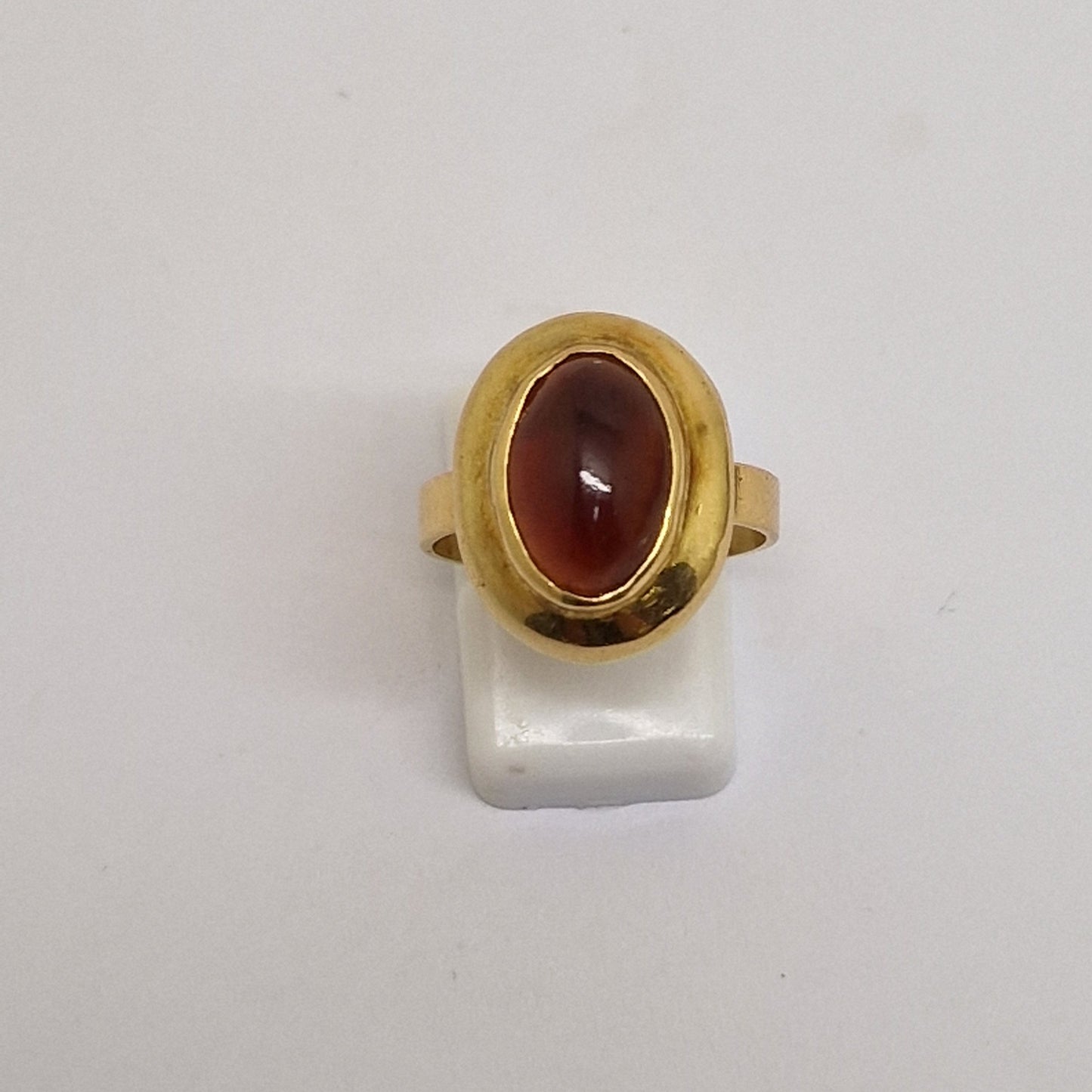 Bague Ancienne en Or Jaune 18 Carats Taille-53