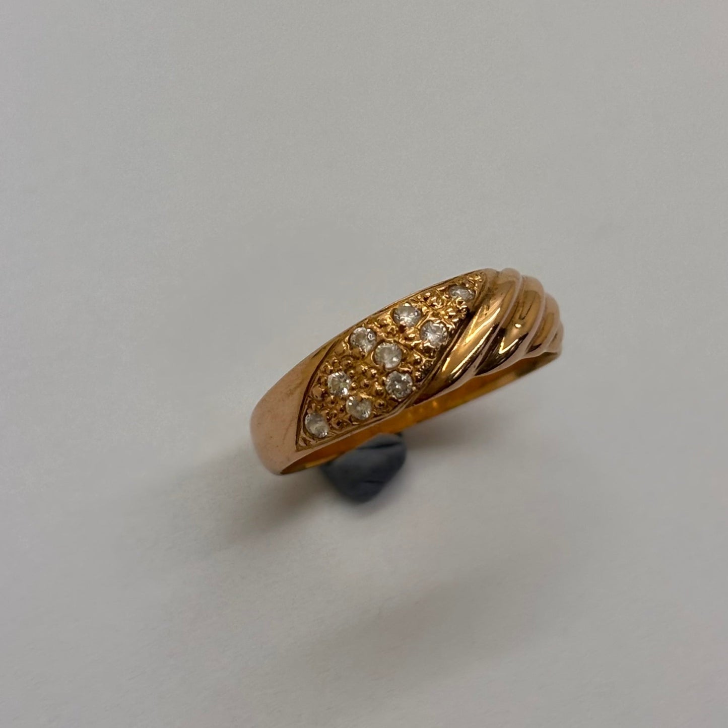 Alliance en Or Jaune 18K Taille-55