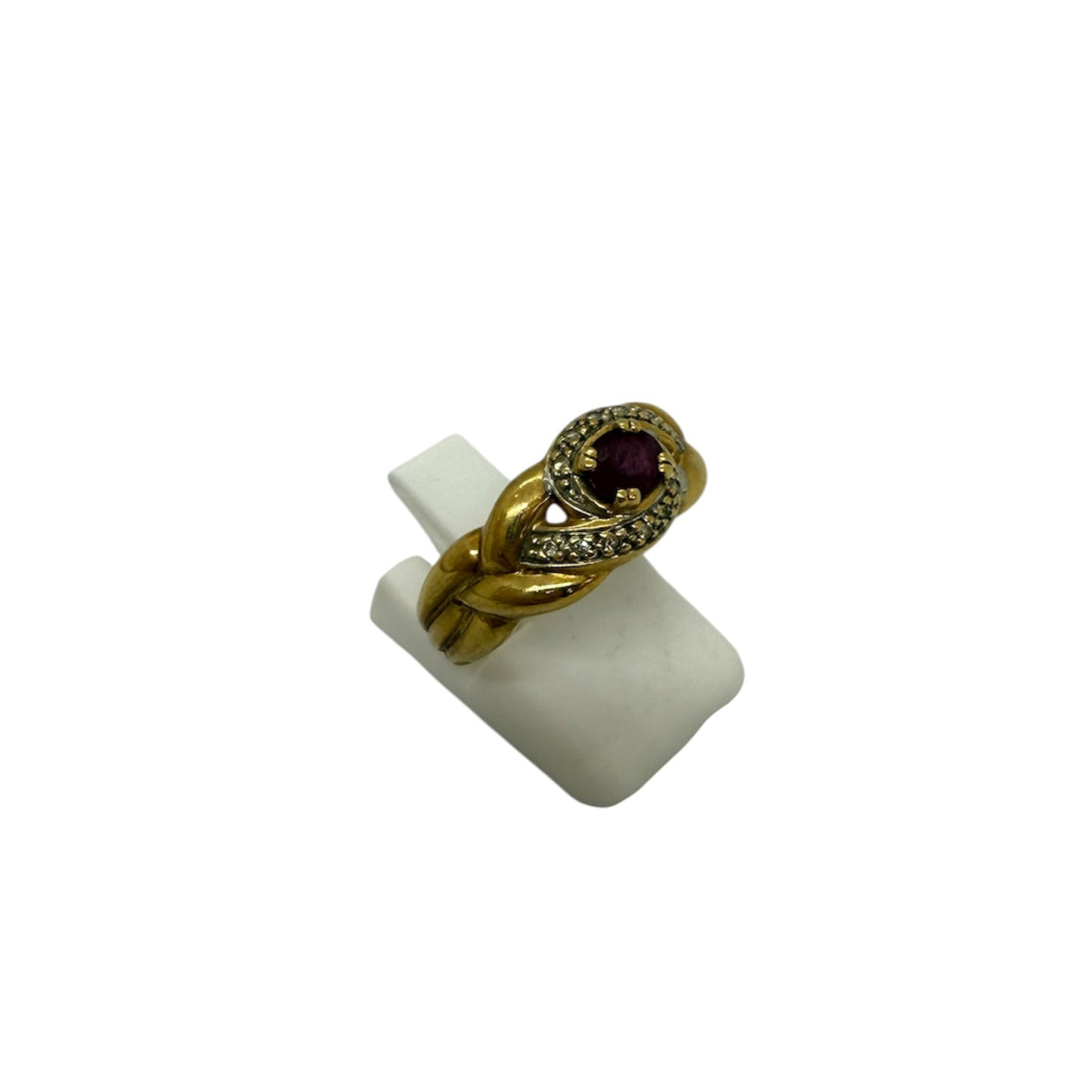Bague en Or Jaune 18K Taille-52