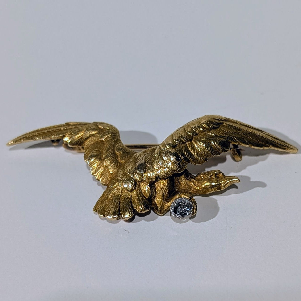 Broche en or jaune 18K 12.61 Grs