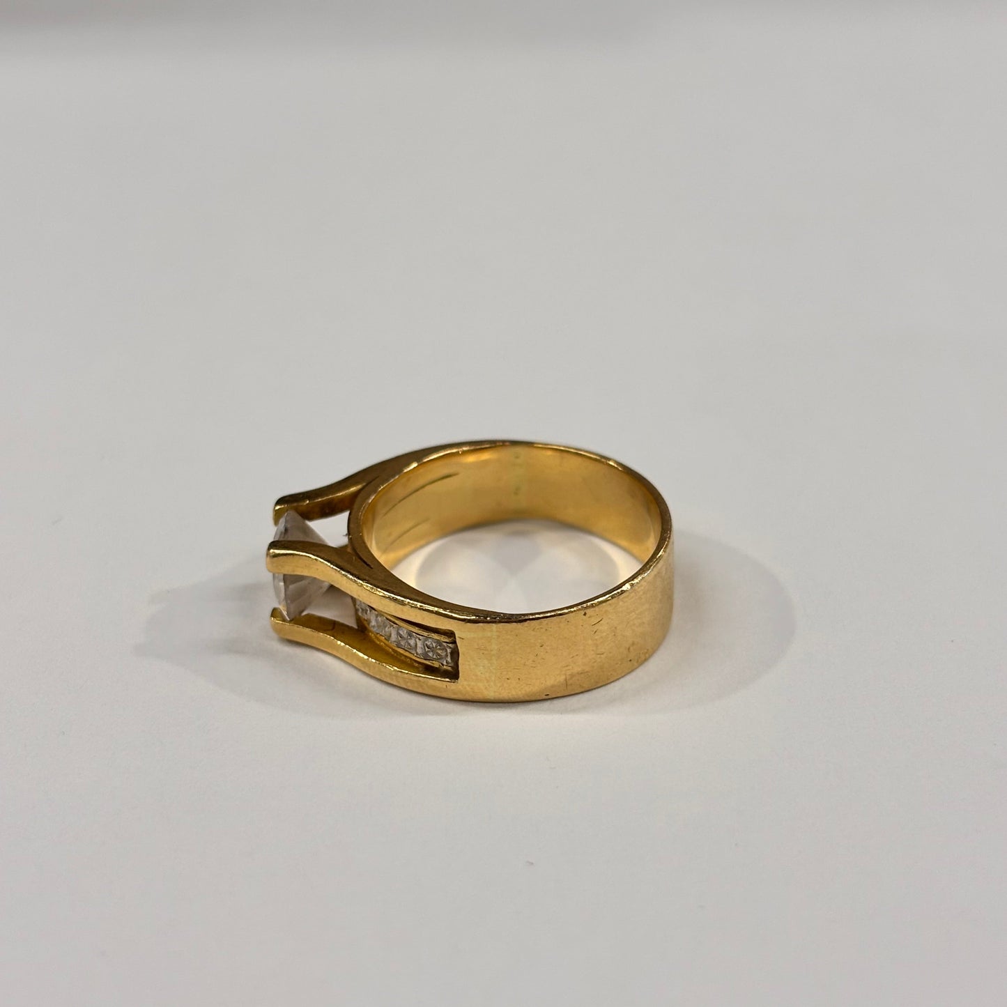Bague en Or Jaune 18K Taille-54