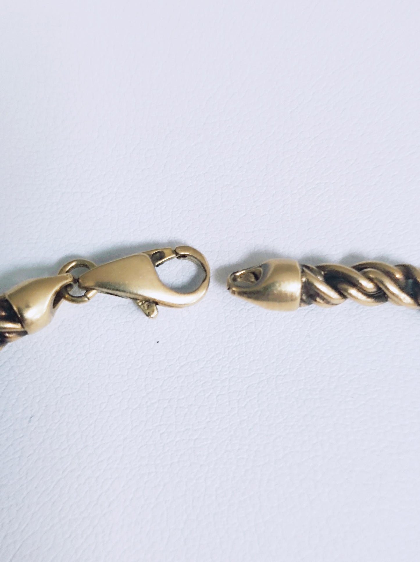 Collier Princesse en Or Jaune 18K Torsadé 44,5cm
