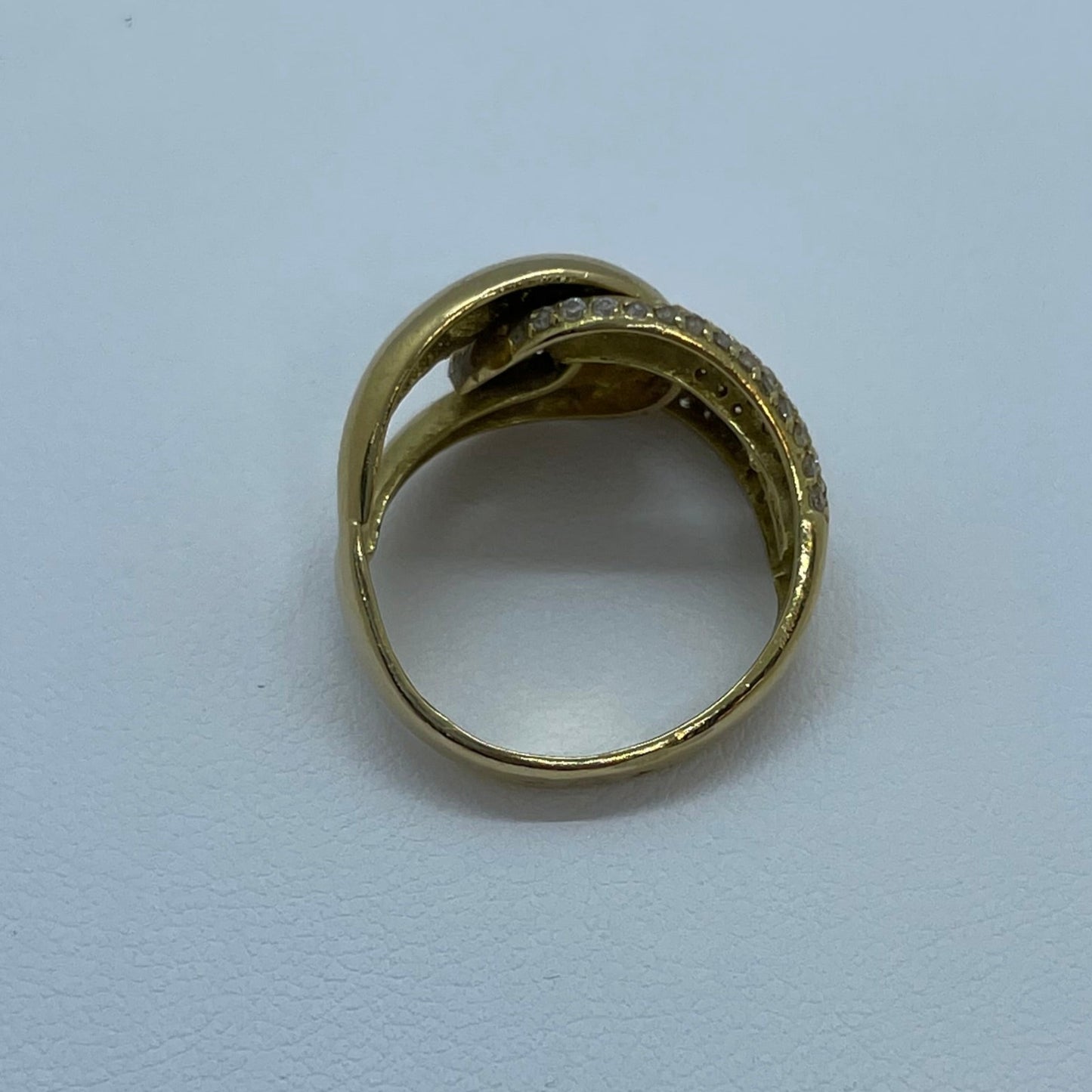 Bague en Or Jaune 18K Taille-55