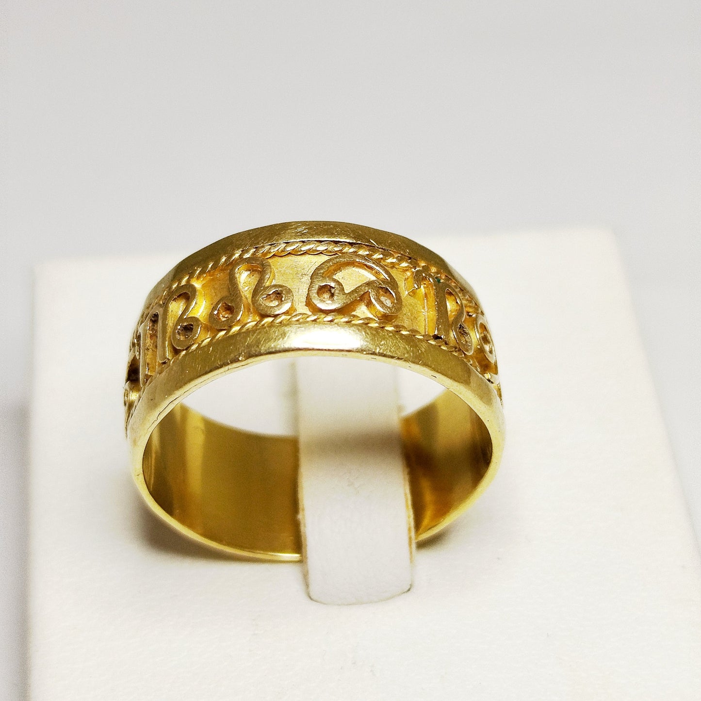 Bague Jonc en Or Jaune 18KTaille-62