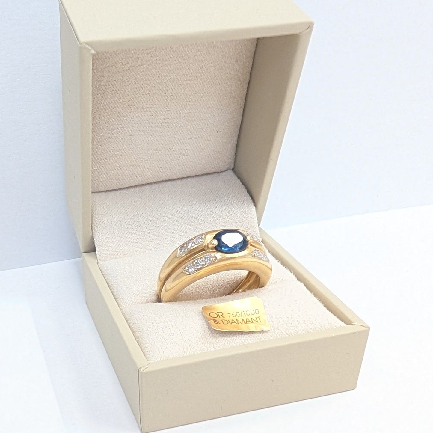 Jonc en or jaune 18K Taille-59