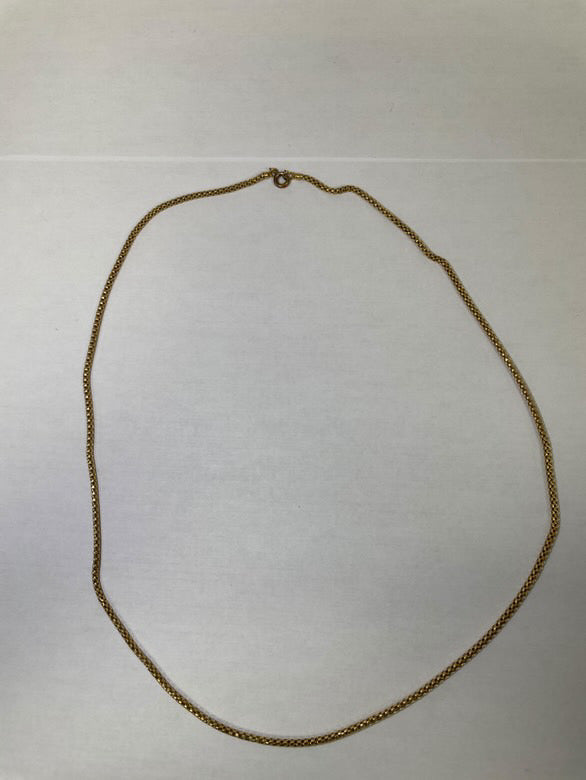 Collier Sautoir Or Jaune 18 Carats 8.20 Grs