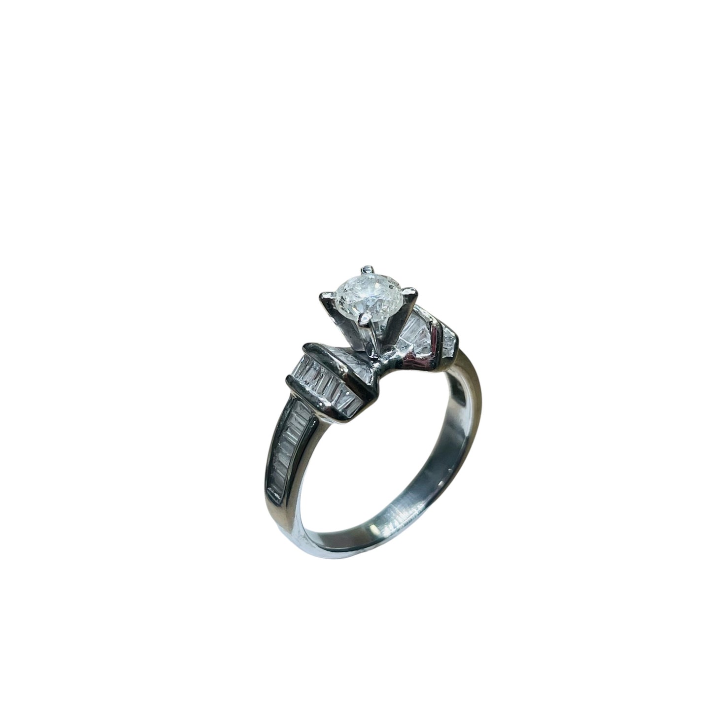 Bague en Or Blanc 18K Taille-51