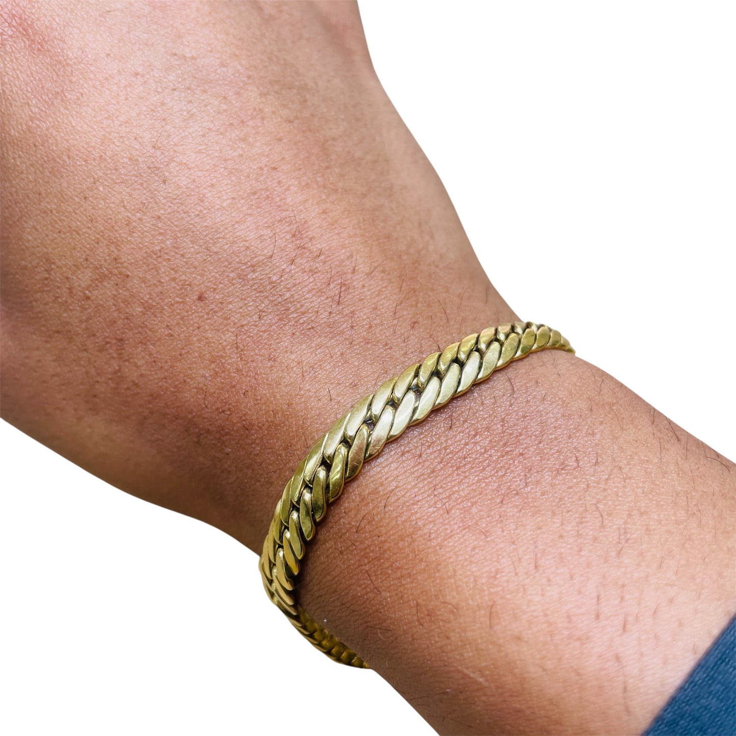 Bracelet en or jaune 18K 11.02 Grs
