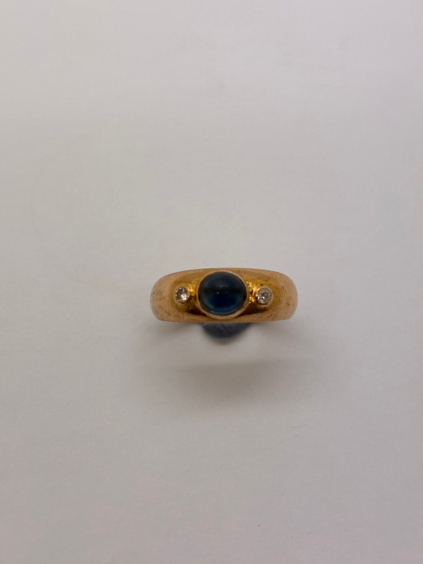 Chevalière en Or Jaune 18K Taille-51.5