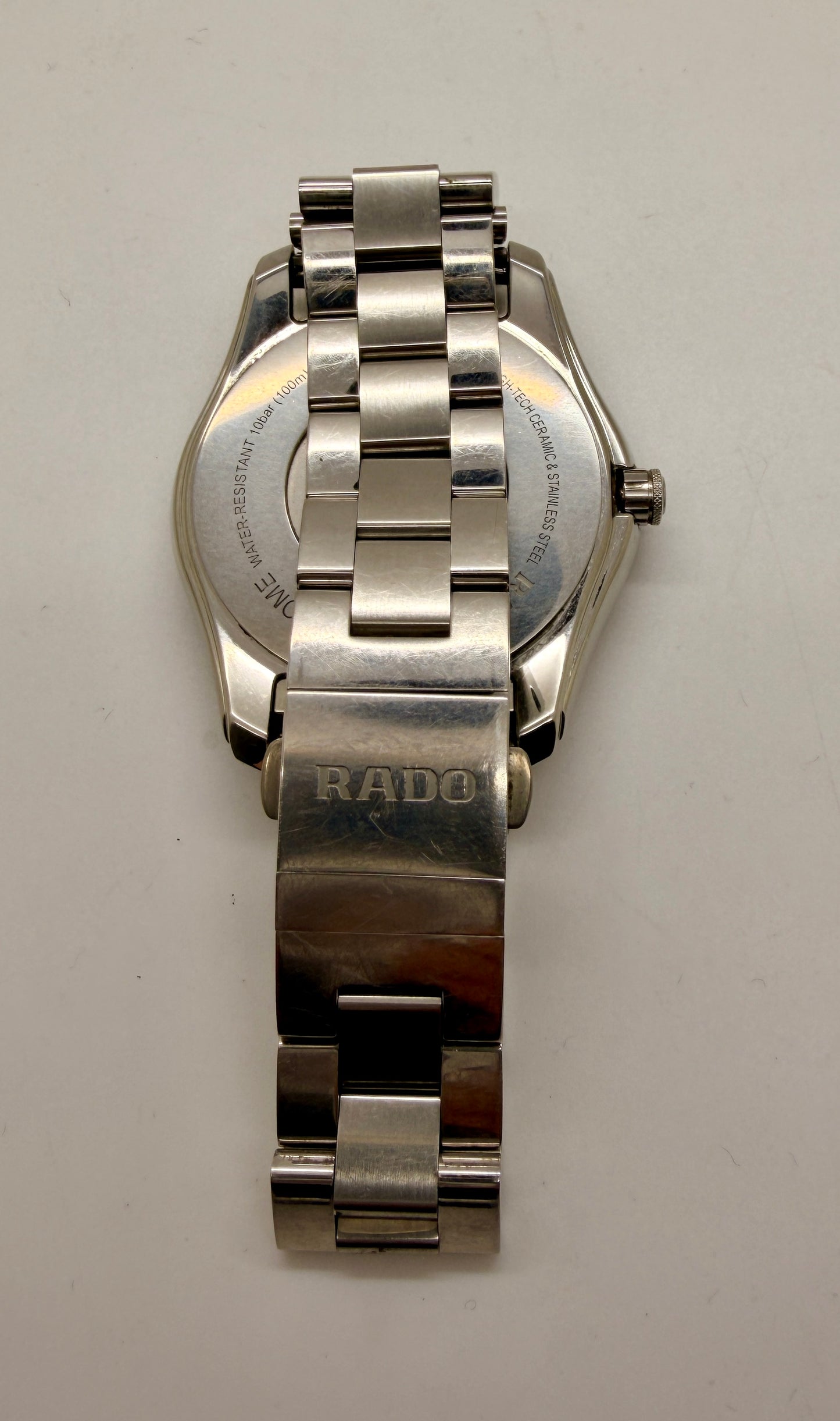Montre Rado HyperChrome Quartz Acier Bleu 45mm