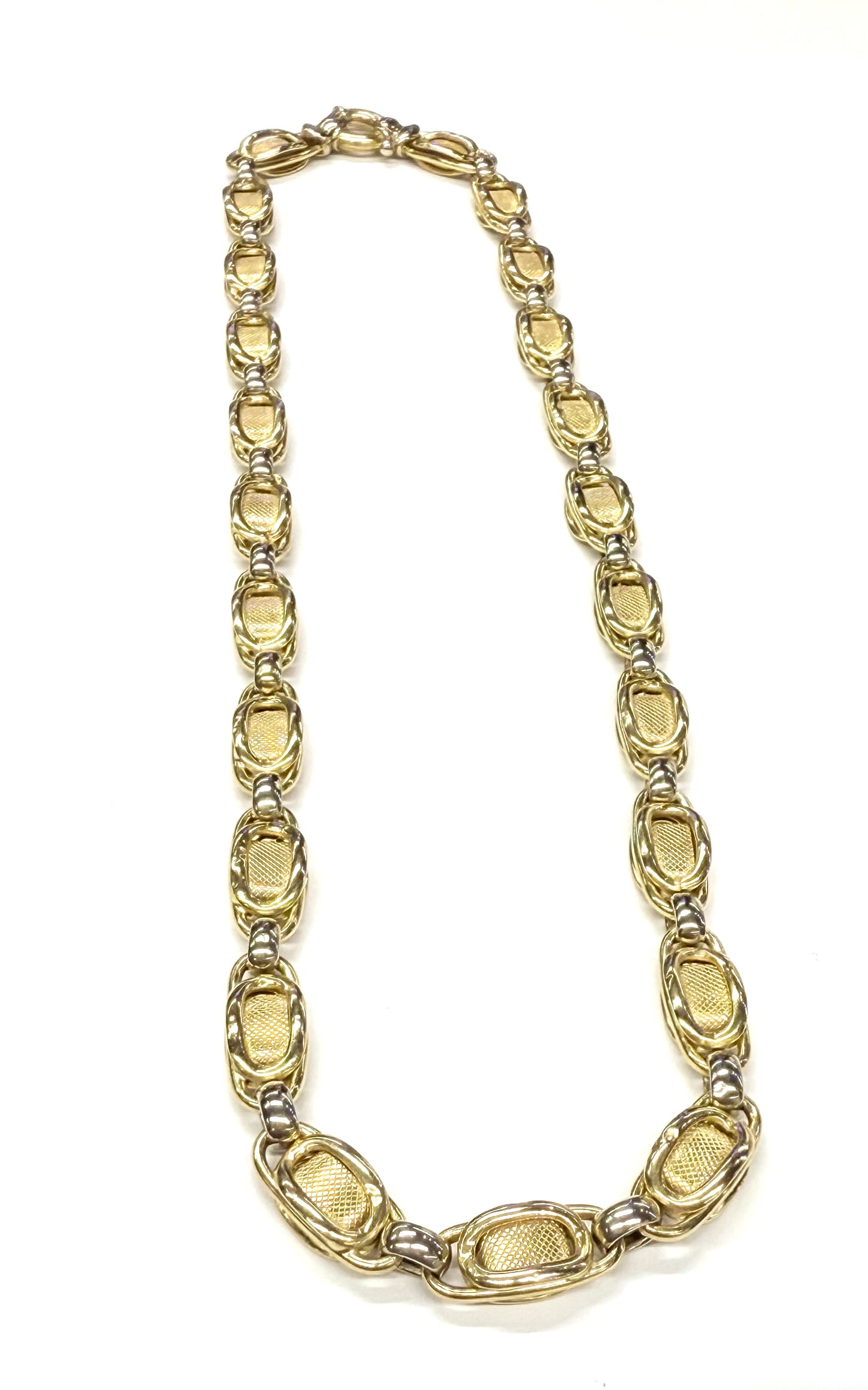 Collier Ras du Cou en 2 Ors 18K