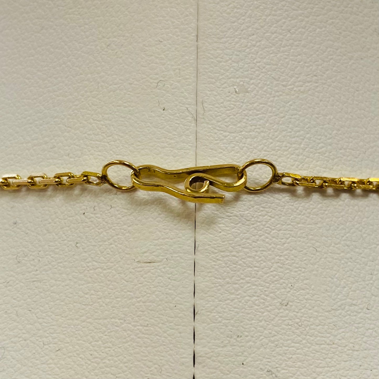 Collier Matinée en Or Jaune 18K Forçat 60cm