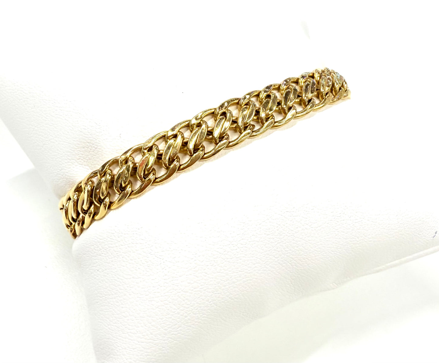 Bracelet maille russe en or 18k 11.58 Grs