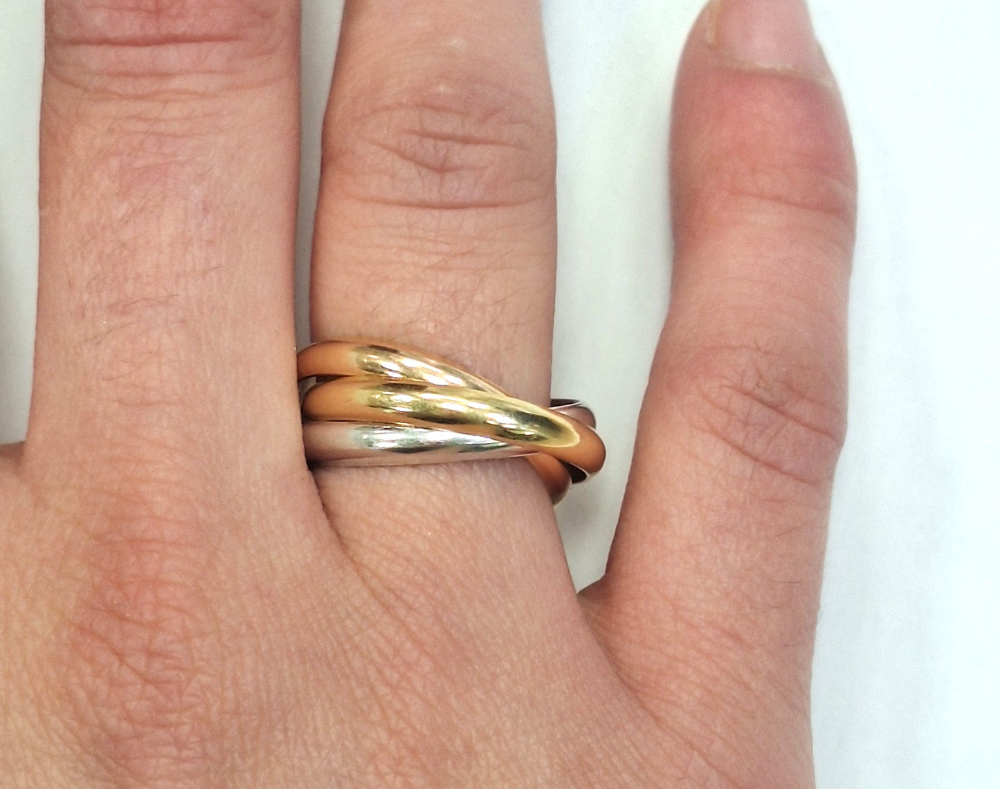 Bague Alliance en 3 Ors 18K