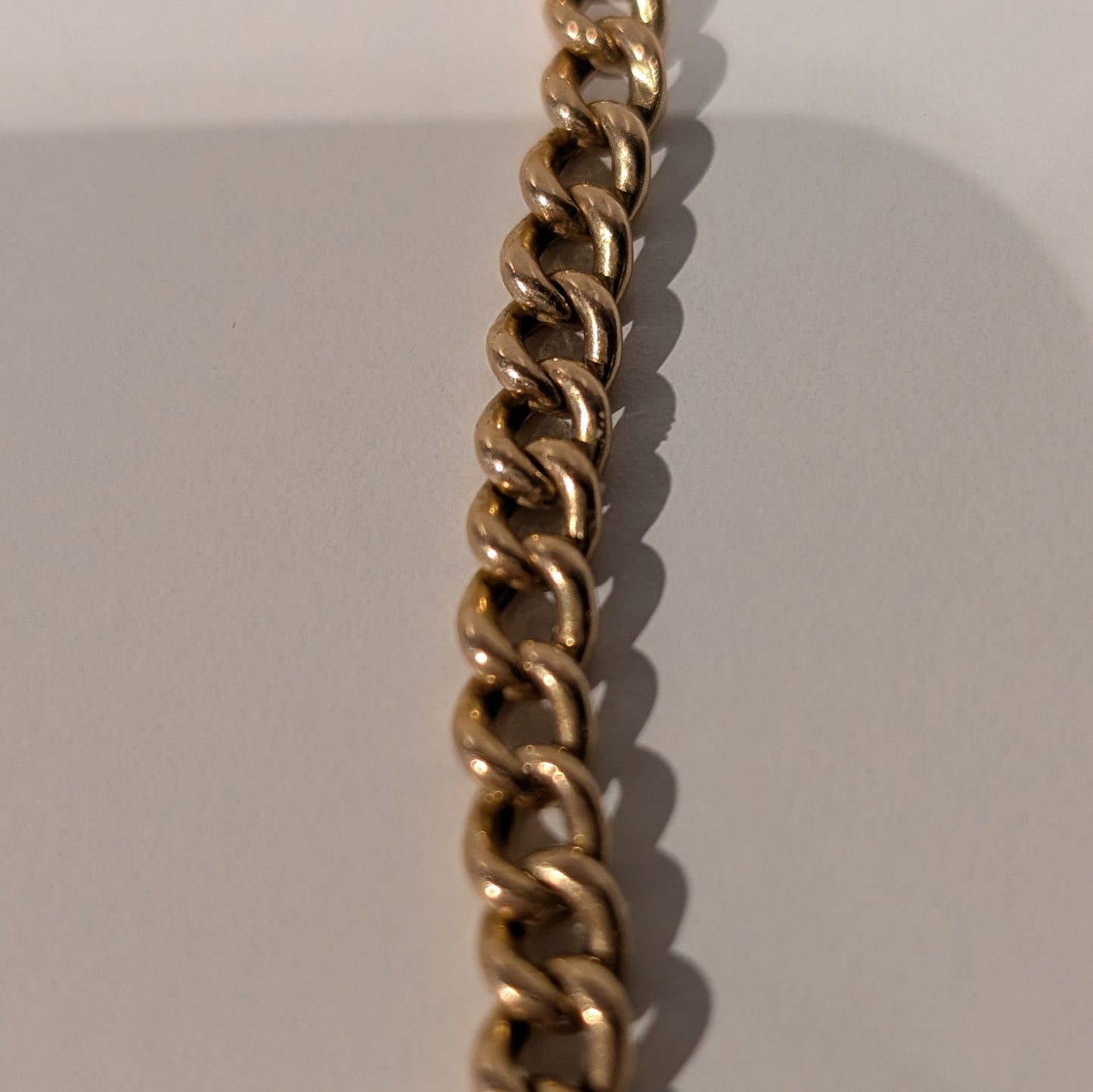 Bracelet Gourmette en Or Jaune 18K