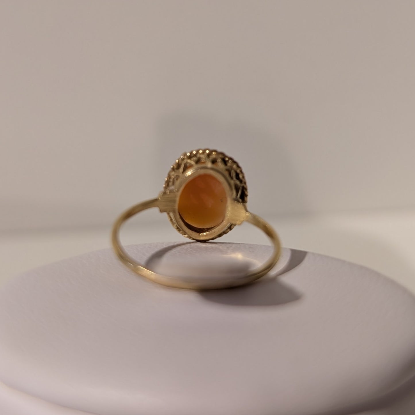 Bague en Or Jaune 18K Taille-50