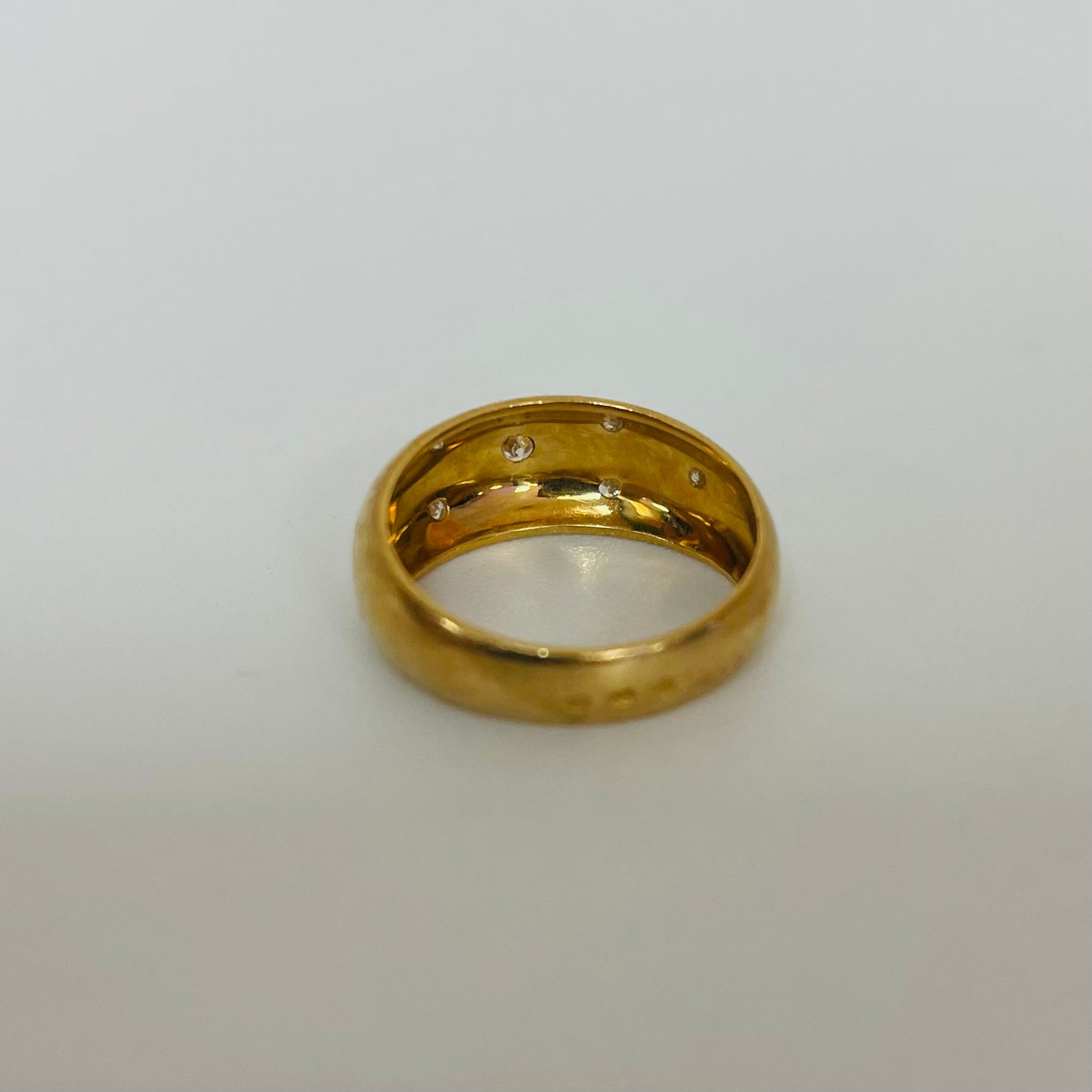 Jonc en or jaune 18K Taille-52