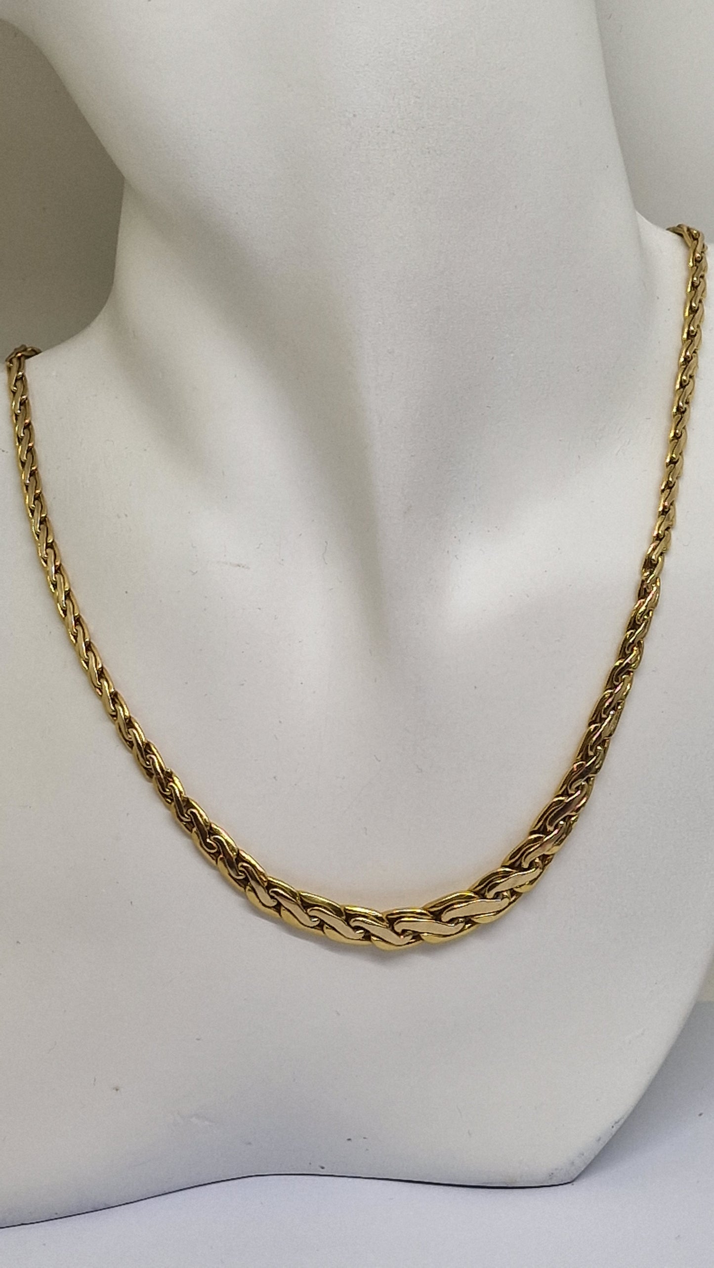 Collier Princesse en Or Jaune 18K 12.94 Grs
