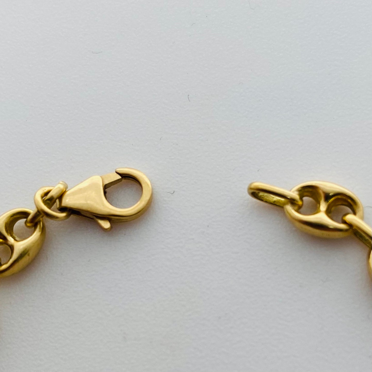 Bracelet Grain de Café en Or Jaune 18K