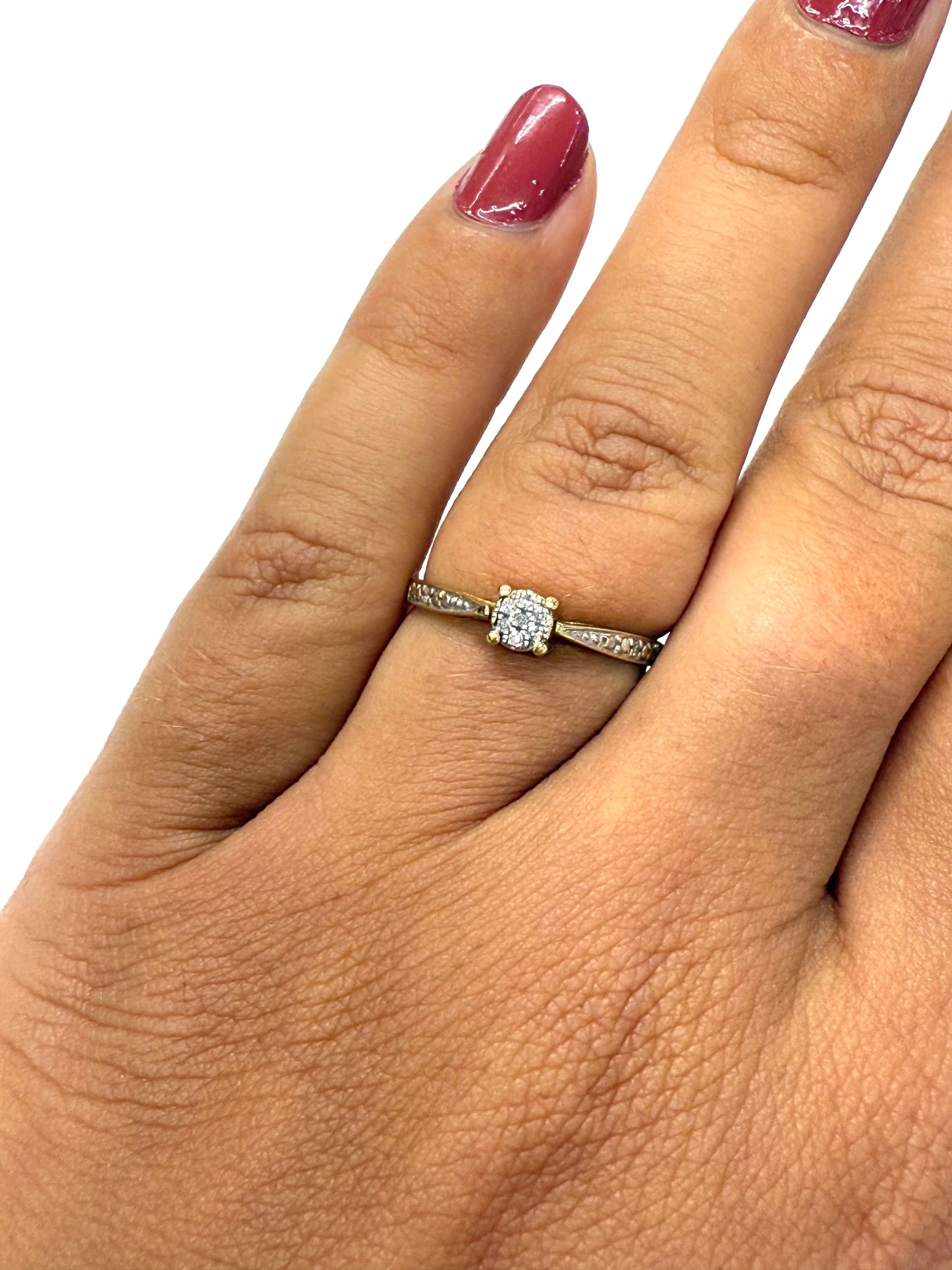 Bague en or jaune 18k Taille-54