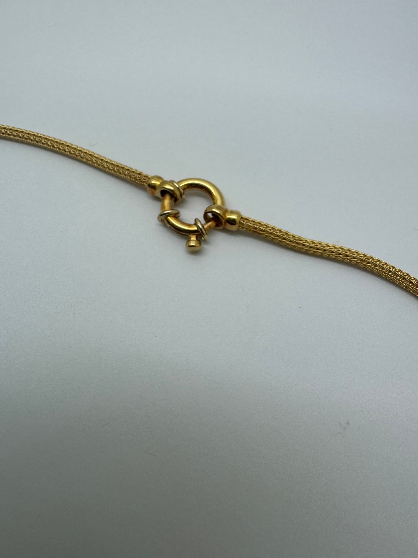 Collier Princesse Or Jaune 18k 10.99 Grs