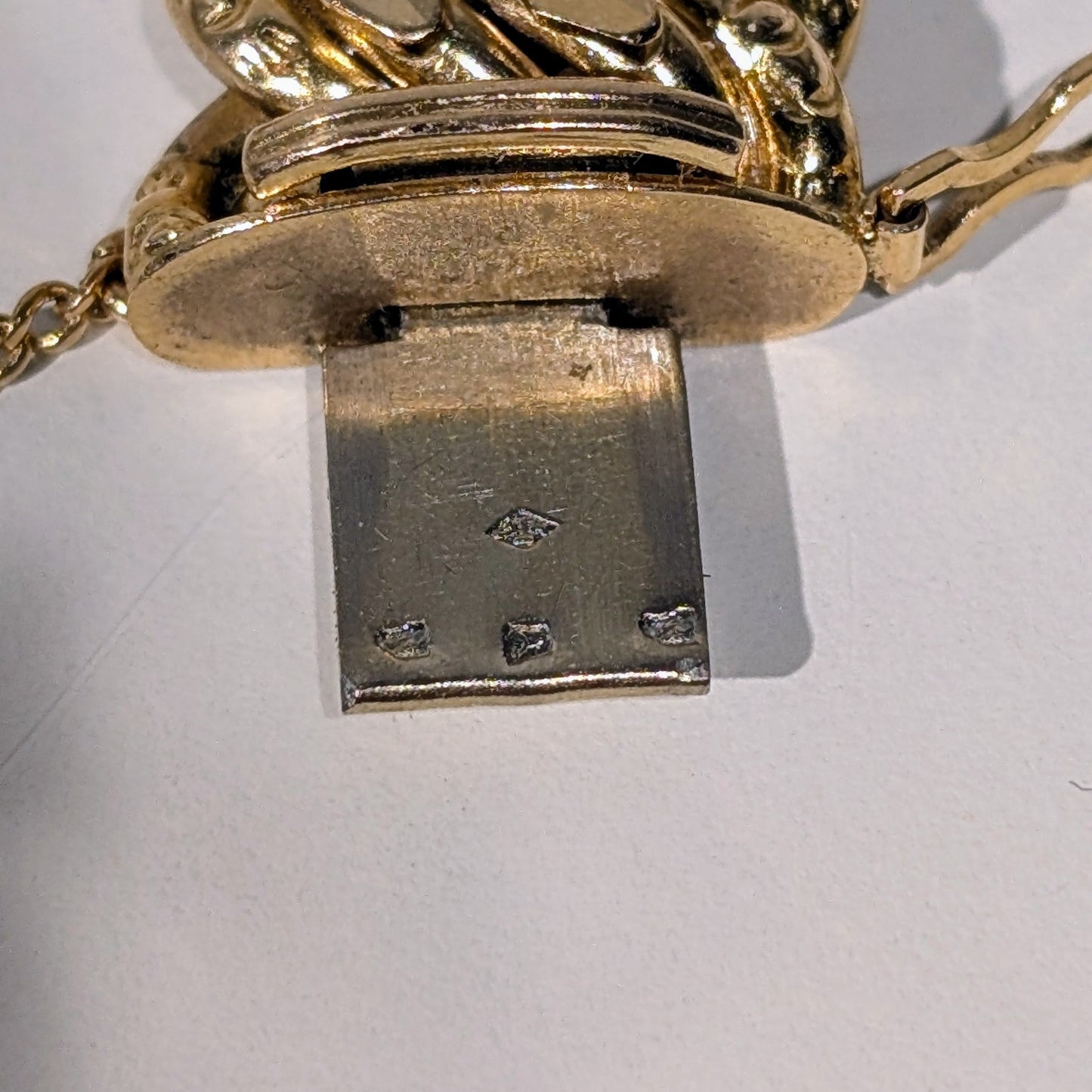 Bracelet Gourmette Or maille américaine