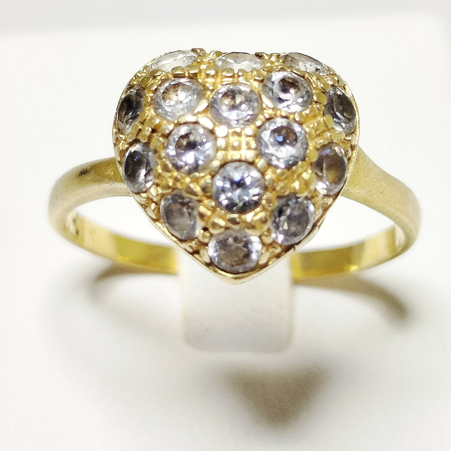 Bague en Or Jaune 18K Taille-56