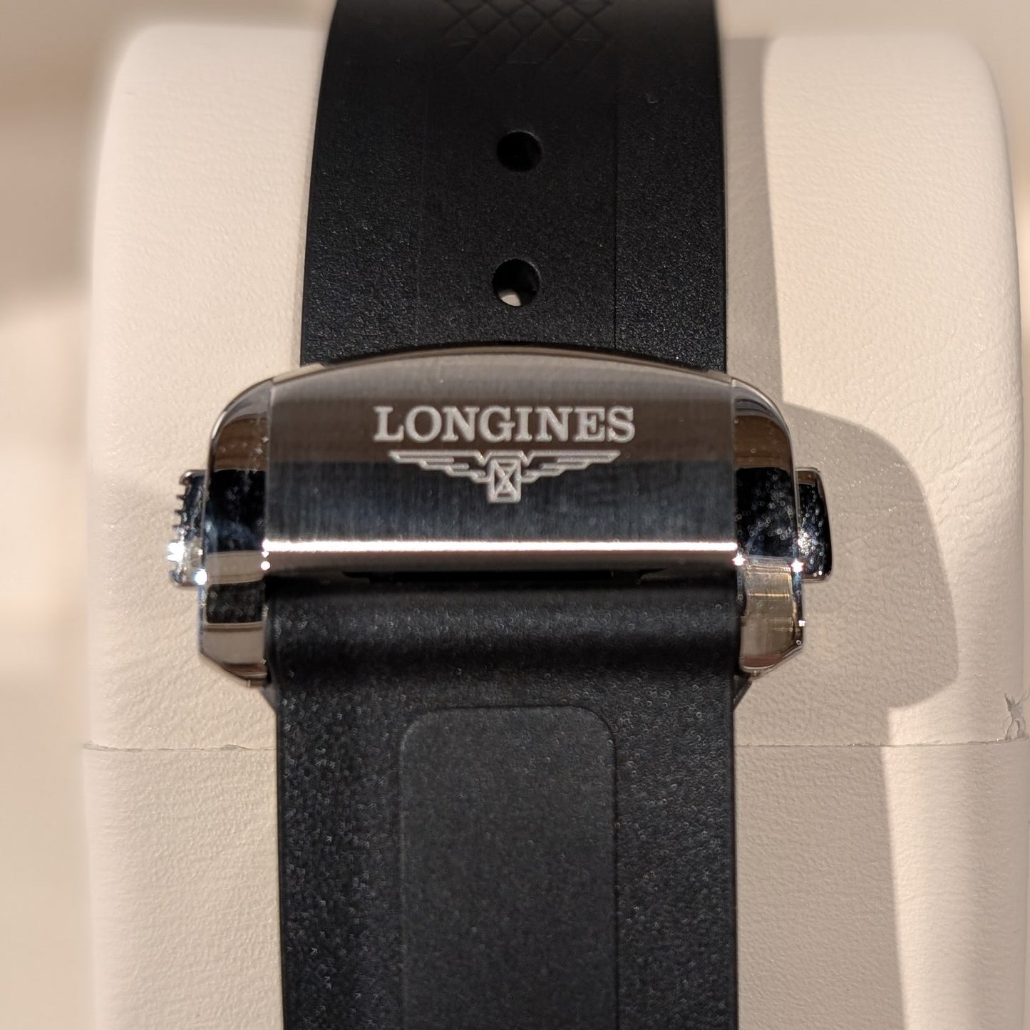 Montre Longines Conquest Chronograph, L3.835.4.32.9 - 2024 Très Bon Etat