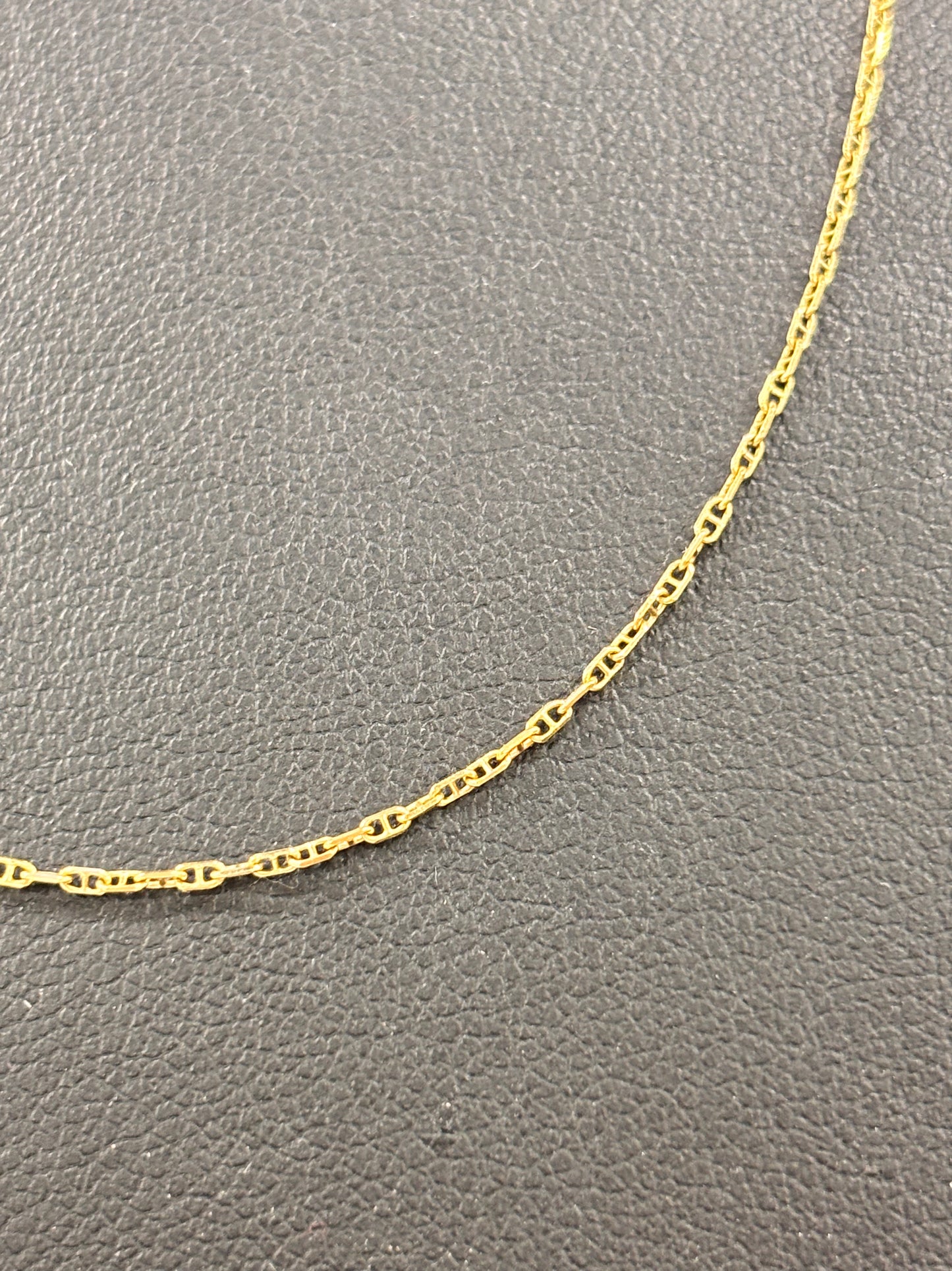 Collier Sautoir Marine Or Jaune 18K 1.28 Grs