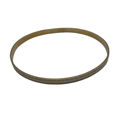 Bracelet semainier en or jaune et or Blanc 18K 11.67 Grs