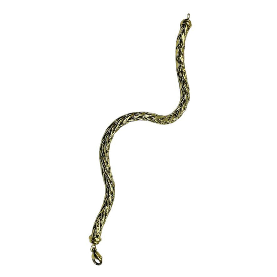 Bracelet Chaine en Or Jaune 18K 12.59 Grs