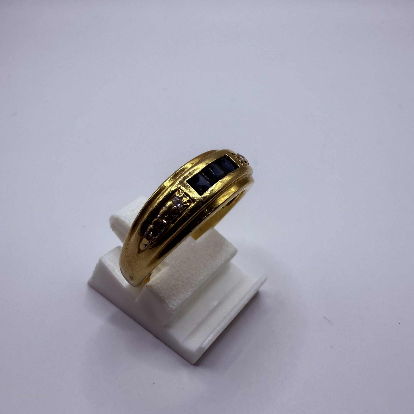 Bague en Or Jaune 18K Taille-57