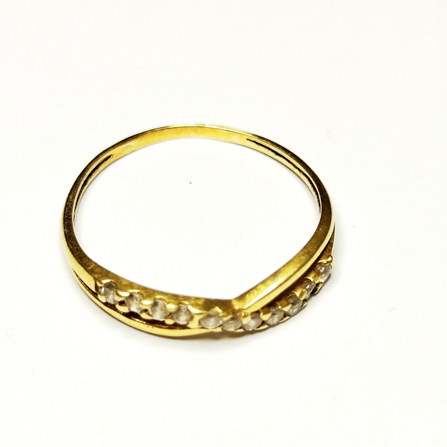 Bague en Or Jaune 18K Taille-52