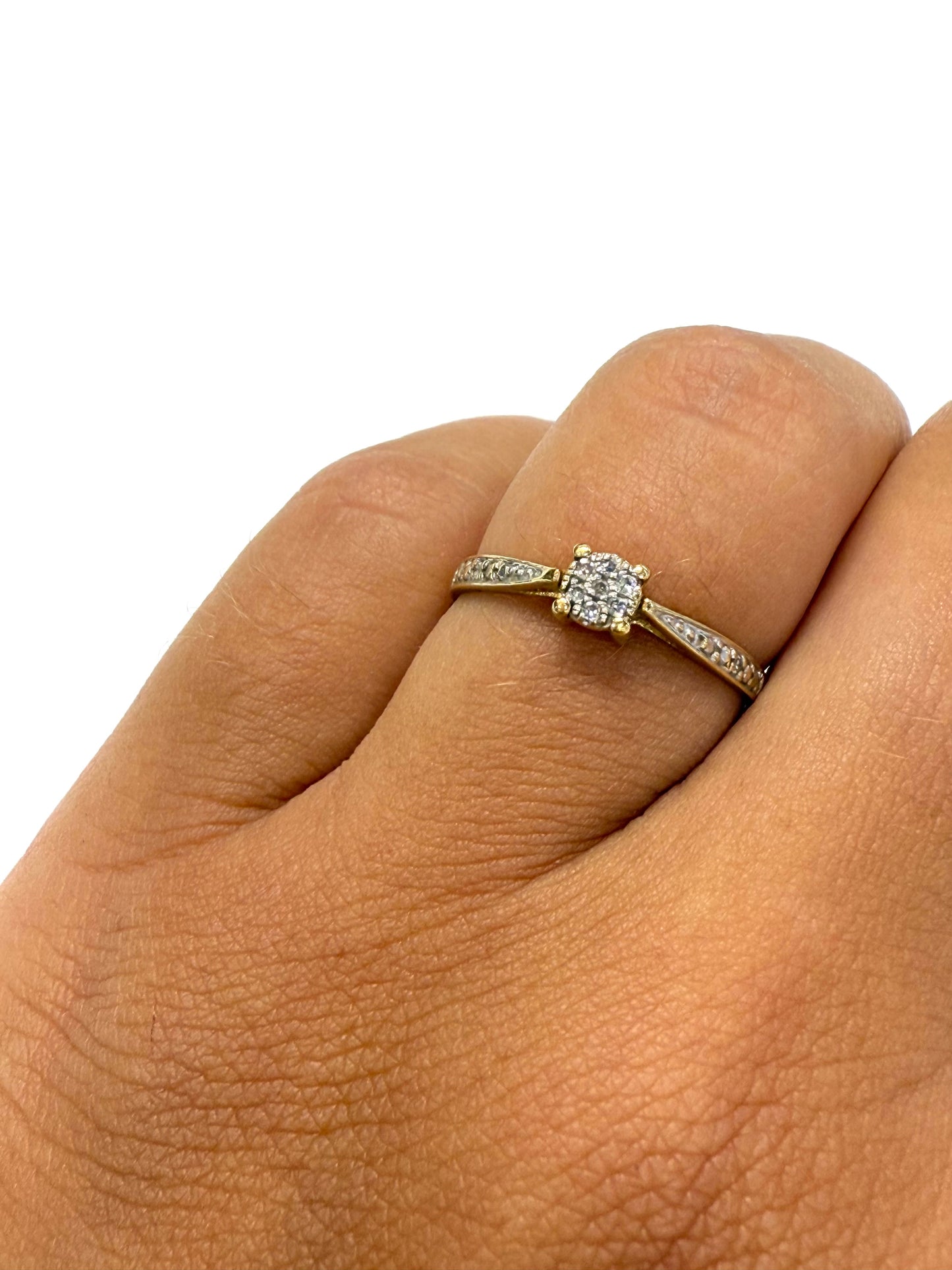 Bague en or jaune 18k Taille-54