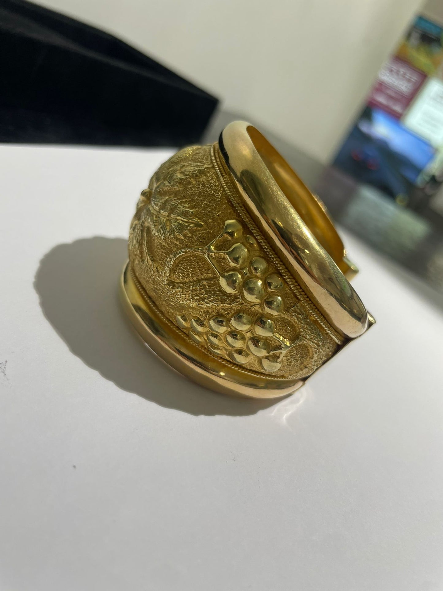 Bracelet Jonc Or Jaune 18K 52.1 Grs