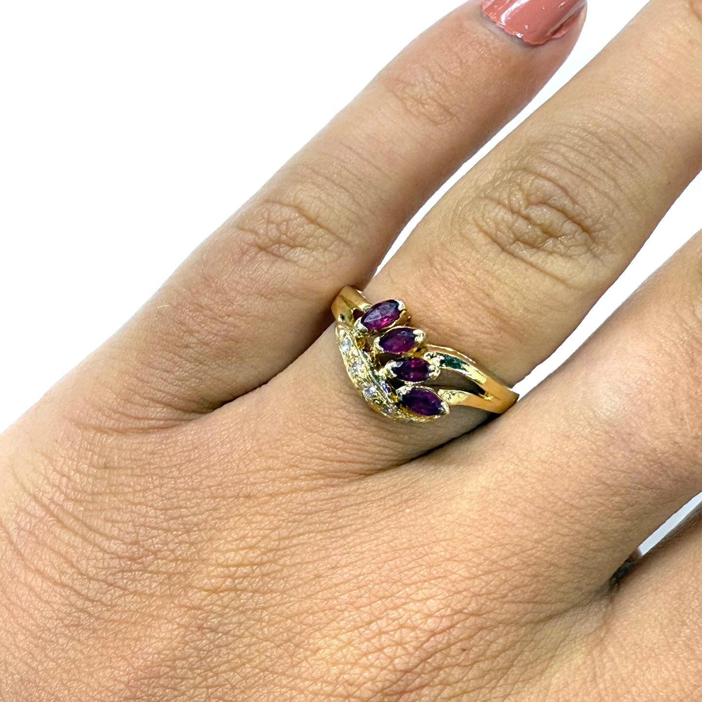Bague Or Jaune 18k Taille-54