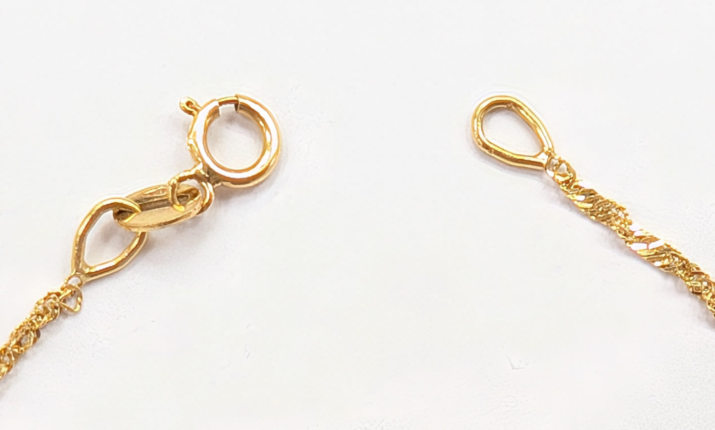 Collier Princesse Torsadé Or Jaune 18K 2.63 Grs