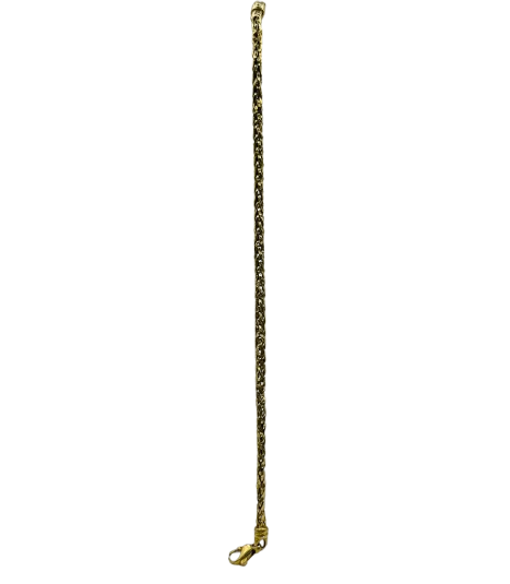 Bracelet Gourmette en Or Jaune 18K - 18 Cm