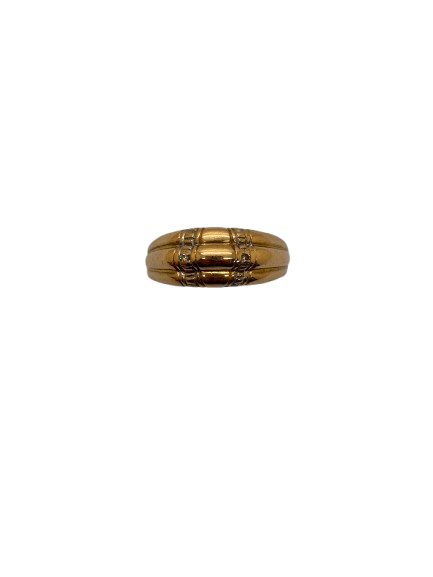 Alliance en or jaune 18K Taille-56