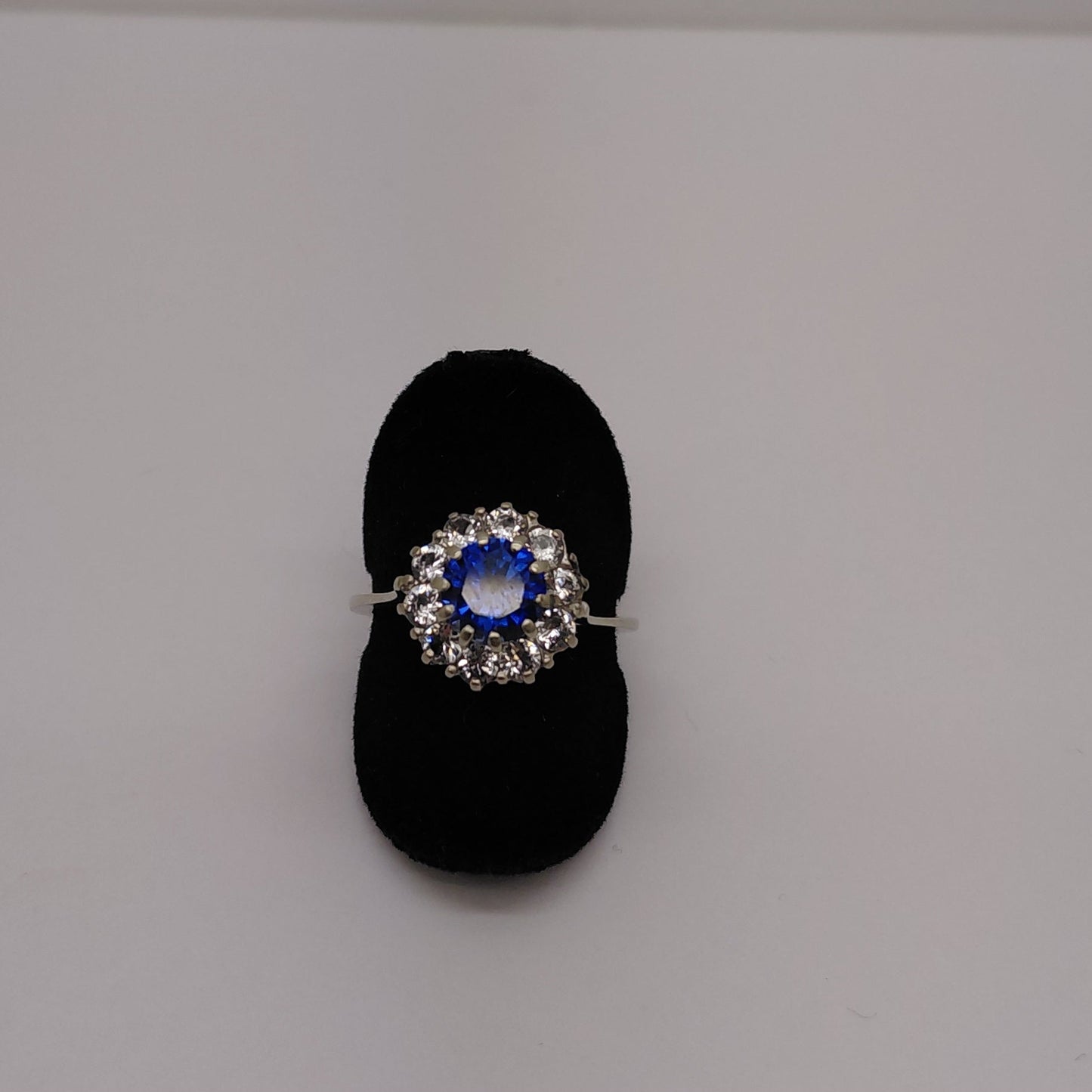 Bague Marguerite en Or Jaune et Blanc 18K Taille-54