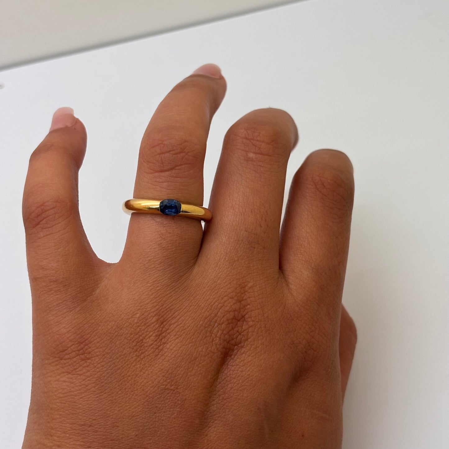 Bague en Or Jaune 18K Taille-54
