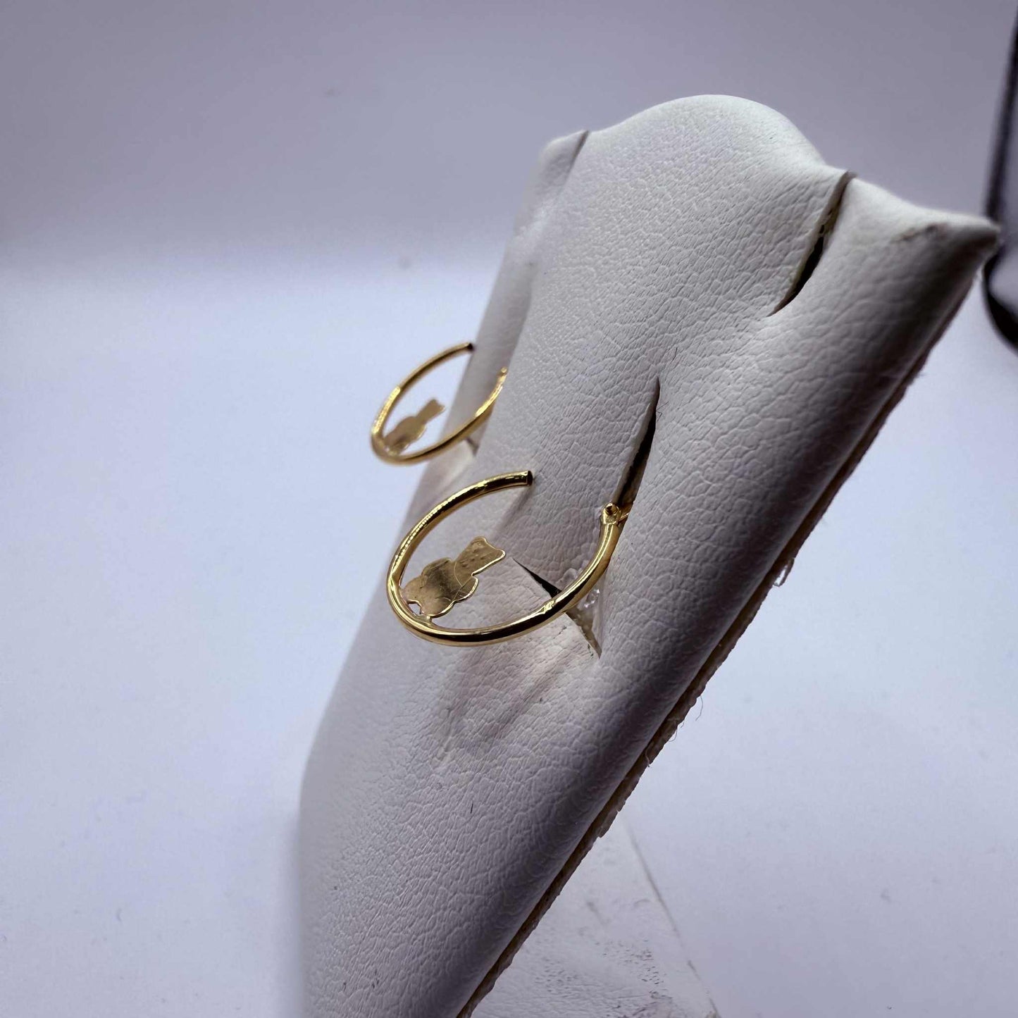 Boucles d'oreilles en Or Jaune 18K 0.46 Grs